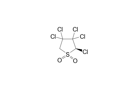 2,3,3,4,4-pentachlorotetrahydrothiophene, 1,1-dioxide