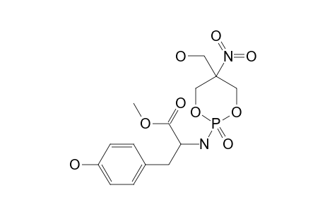 METHYL-2-[[5-(HYDROXYMETHYL)-5-NITRO-2-OXIDO-1,3,2-DIOXAPHOSPHINAN-2-YL]-AMINO]-(4-HYDROXYPHENYL)-PROPANOATE