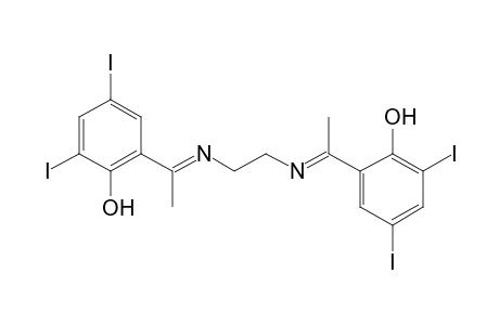 2,2'-[ETHYLENEBIS(NITRILOETHYLIDYNE)]BIS[4,6-DIIODOPHENOL]