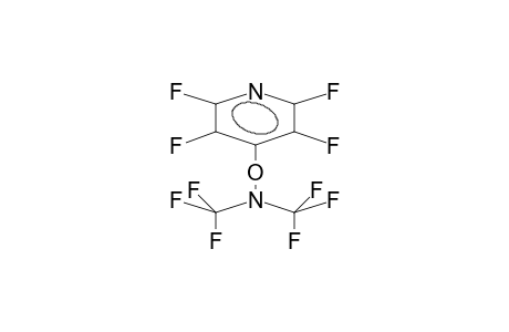 4-(BIS-TRIFLUOROMETHYLAMINO-OXY)-2,3,5,6-TETRAFLUOROPYRIDINE