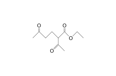 2-Acetyl-5-oxo-hexanoic acid, ethyl ester