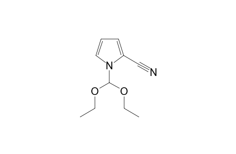 1-(diethoxymethyl)pyrrole-2-carbonitrile