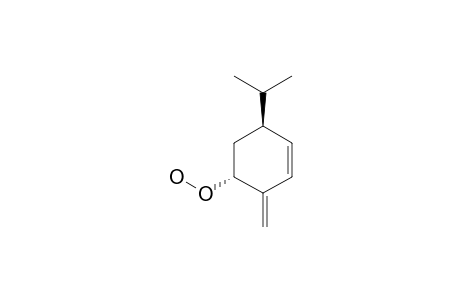 (2S,4R)-P-MENTHA-1(7),5-DIEN-2-YL-HYDROPEROXIDE;(1S,5R)-5-(1-METHYLETHYL)-2-METHYLIDEN-3-CYCLOHEXEN-1-YL-HYDROPEROXIDE