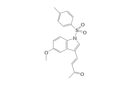 (3E)-4-{5-Methoxy-1-[(4-methylphenyl)sulfonyl]-1H-indol-3-yl}but-3-en-2-one