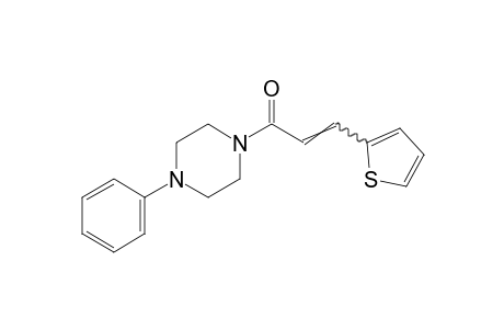 1-phenyl-4-(2-thenylideneacetyl)piperazine