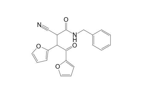 N-Benzyl-2-cyano-3,4-di(furan-2-yl)-4-oxobutanamide