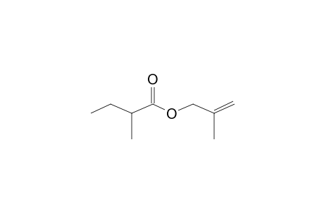 Butanoic acid, 2-methyl-, 2-methyl-2-propenyl ester