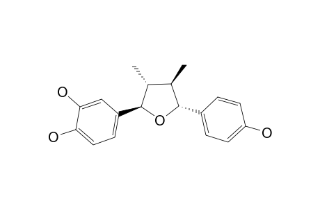 4-[(2R,3R,4R,5R)-5-(4-Hydroxy-phenyl)-3,4-dimethyl-tetrahydro-furan-2-yl]-benzene-1,2-diol