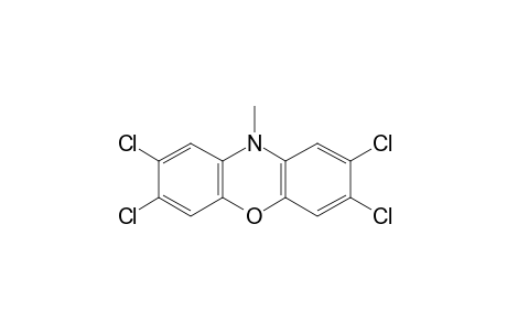 10-methyl-2,3,7,8-tetrachlorophenoxazine