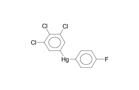 4-FLUOROPHENYL(3,4,5-TRICHLOROPHENYL)MERCURY