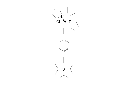 CL(ET3P)2-PT-(C-C-C6H4-C-C-TIPS)