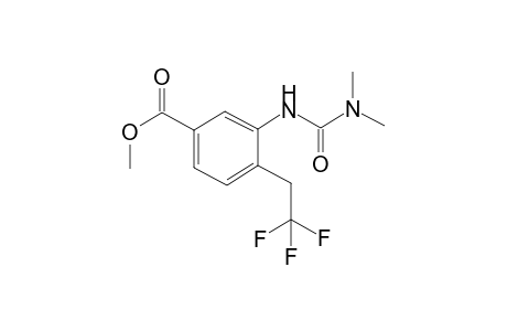 Methyl 3-(3,3-dimethylureido)-4-(2,2,2-trifluoroethyl)benzoate