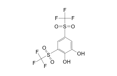 3,5-bis(trifluoromethylsulfonyl)benzene-1,2-diol