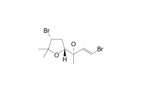 (E,2S)-4-bromanyl-2-[(2R,4R)-4-bromanyl-5,5-dimethyl-oxolan-2-yl]but-3-en-2-ol