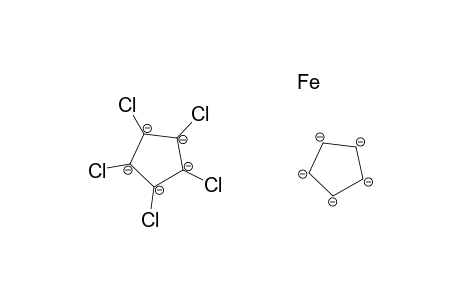 Ferrocene, 1,2,3,4,5-pentachloro-