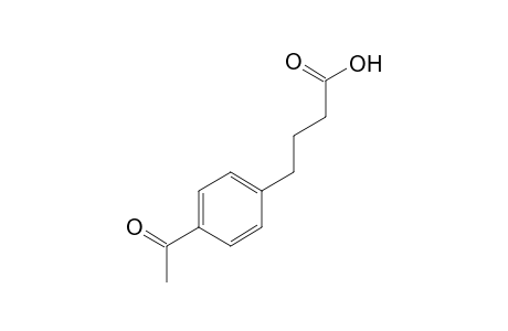 4-(p-acetylphenyl)butyric acid