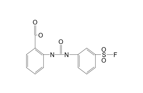 o-{3-[m-(fluorosulfonyl)phenyl]ureido}benzoic acid