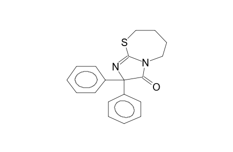 2,3,4,5-TETRAHYDRO-8,8-DIPHENYLIMIDAZO[2,1-B]THIAZEPINE-7(8H)-ONE