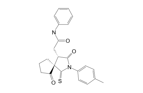(4RS,5SR)-[2-(4-METHYLPHENYL)-3,6-DIOXO-N-PHENYL-1-THIOXO-2-AZASPIRO-[4.4]-NONANE-4-ACETAMIDE