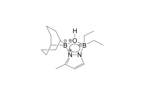 3-Methylpyrazolo[(9-borabicyclo[3,3,1]nonyl)(diethylboryl]oxide