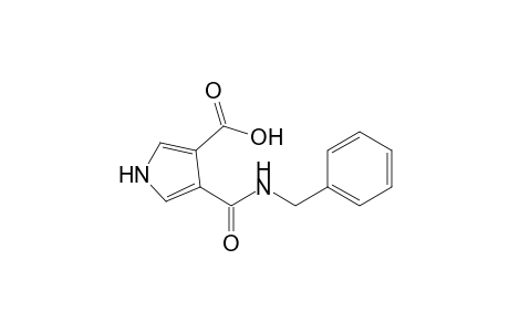 4-(Benzylcarbamoyl)pyrrole-3-carboxylic Acid