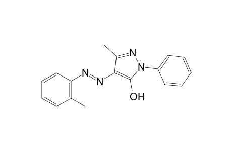 3-methyl-1-phenyl-4-(o-tolylazo)-2-pyrazolin-5-one