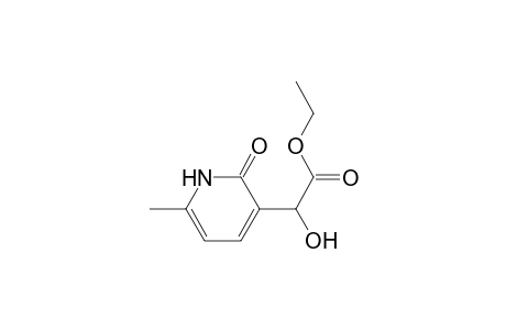 2-Hydroxy-2-(2-keto-6-methyl-1H-pyridin-3-yl)acetic acid ethyl ester