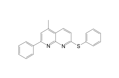 4-Methyl-2-phenyl-7-(phenylsulfanyl)[1,8]naphthyridine