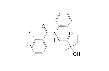 2-Chloro-nicotinic acid N'-(2-ethyl-2-hydroxy-butyryl)-N-phenyl-hydrazide