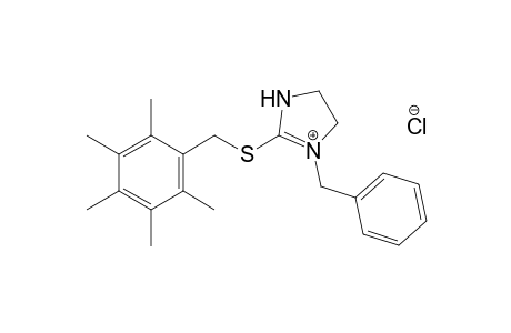 1-benzyl-2-[(2,3,4,5,6-pentamethyl)benzyl)thio]imidazolium chloride