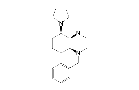 (4ARS,5RS,8ASR)-1-BENZYL-5-(PYRROLIDIN-1-YL)-DECAHYDRO-QUINOXALINE