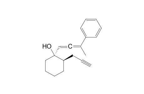 trans-(3-Phenylbuta-1,2-dienyl)-2-prop-2-ynylcyclohexanol