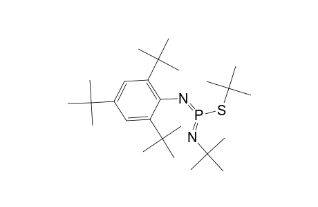 (tert-Butylimino)[(2,4,6-tri-tert-butylphenyl)imino](tert-butyl-thio)phosphorane