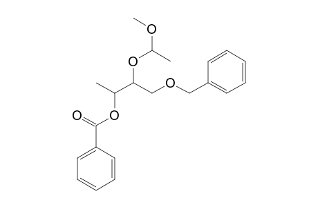 3-(Benzyloxy)-2-(1-methoxyethoxy)-1-methylpropyl benzoate