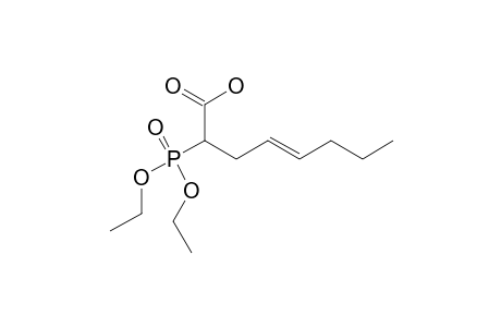 (E)-2-DIETHOXYPHOSPHORYL-4-OCTENOIC-ACID