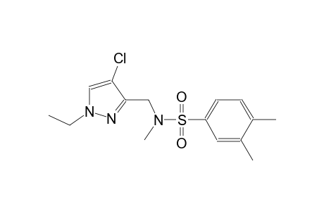 benzenesulfonamide, N-[(4-chloro-1-ethyl-1H-pyrazol-3-yl)methyl]-N,3,4-trimethyl-