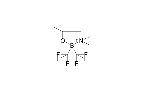 1-Oxa-2-borata-3-azoniacyclopentane, 3,3,5-trimethyl-2,2-bis(trifluoromethyl)-