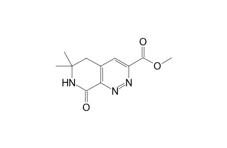 2-Carbomethoxy-5-oxo-7,7-dimethyl-5,6,7,8-tetrahydropyrido[3,4-c]pyridzine