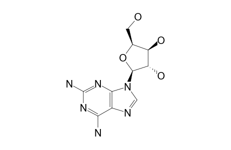 2,6-DIAMINO-9-(BETA-D-XYLOFURANOSYL)-PURINE