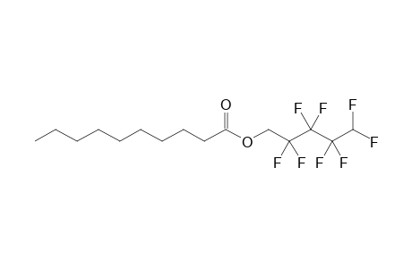 Decanoic acid, 2,2,3,3,4,4,5,5-octafluoropentyl ester