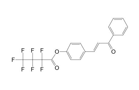 4-(Heptafluorobutyryl)oxychalcone