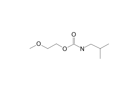 Carbonic acid, monoamide, N-isobutyl-, 2-methoxyethyl ester