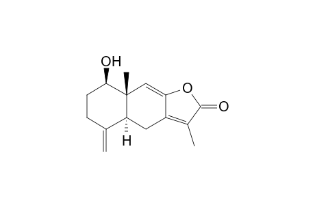 (4aS,8R,8aS)-8-hydroxy-3,8a-dimethyl-5-methylidene-4a,6,7,8-tetrahydro-4H-benzo[f][1]benzoxol-2-one