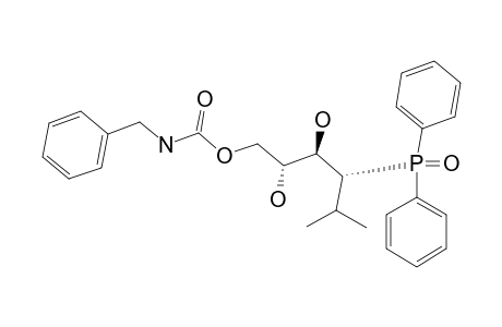 (2R,3R,4R)-1-[(N-BENZYLCARBAMOYL)-OXY]-4-DIPHENYLPHOSPHINOYL-5-METHYLHEXANE-2,3-DIOL