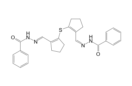 N'-((2-(2-((2-benzoylhydrazono)methyl)cyclopent-1-enylthio)cyclopent-1-enyl)methylene)benzohydrazide