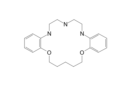 5H,17H-Dibenzo[B,K][1,13,4,7,10]dioxatriazacyclooctadecine, 6,7,8,9,10,11,18,19,20,21-decahydro-