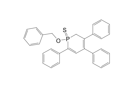 1-Benzyloxy-3,4,6-triphenyl-1,2-dihydrophosphorine-1-sulfide