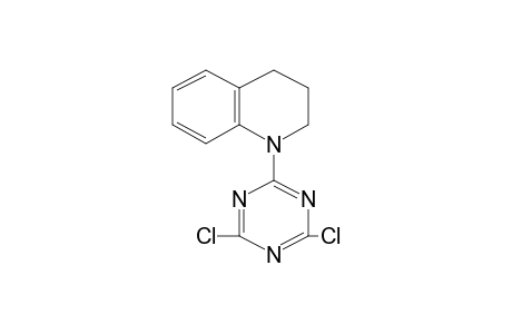 2,6-dichloro-4-(1,2,3,4-tetrahydro-1-quinolyl)-s-triazine