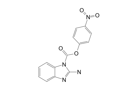 4-NITROPHENYL-2-AMINO-1H-BENZIMIDAZOLE-1-CARBOXYLATE