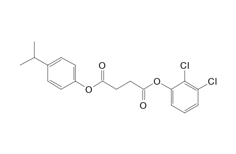 Succinic acid, 2,3-dichlorophenyl 4-isopropylphenyl ester